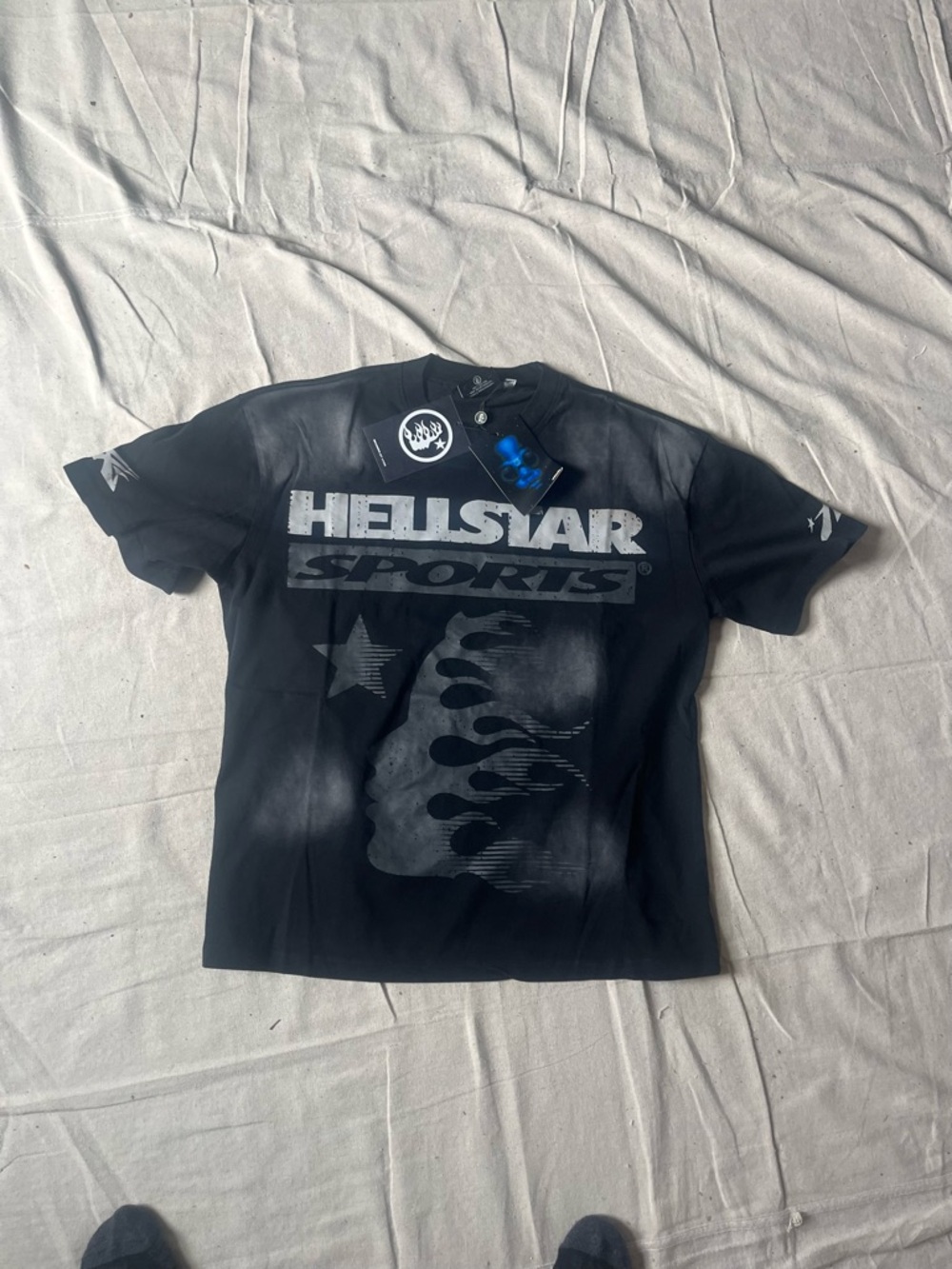 Hellstar Sports Men's Black Short Sleeve Graphic Tee ALL SIZES